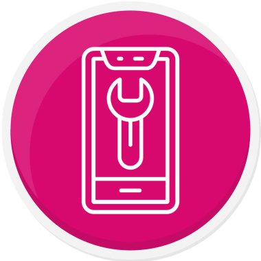 seo modern simgesinin vektör illüstrasyonu