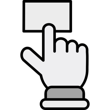 el ele tutuşan parmak simgesi