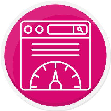 seo modern simgesinin vektör illüstrasyonu