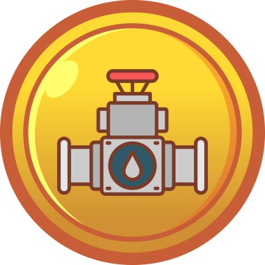 Yağ yakıt pompası simgesi