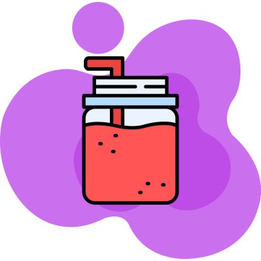 İç bakalım. Web simgesi basit illüstrasyon