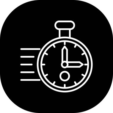 Projeniz için vektör kronometre simgesi