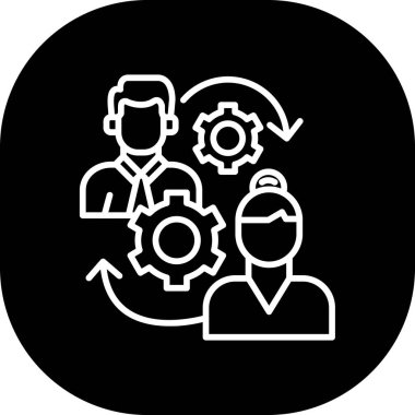 seo modern simgesinin vektör illüstrasyonu