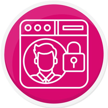 seo modern simgesinin vektör illüstrasyonu