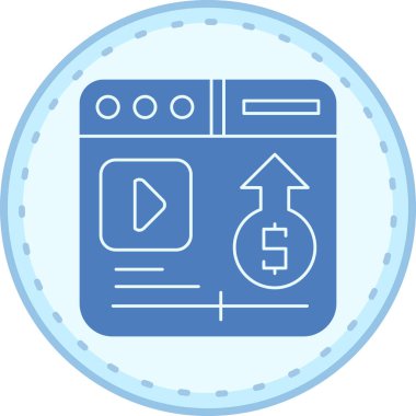 para simgesi vektör illüstrasyonu