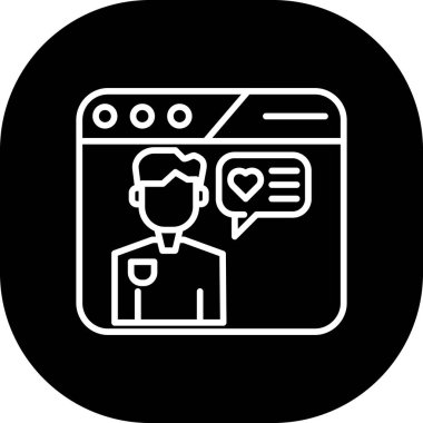 Web sitesi için web simgesi. vektör illüstrasyonu