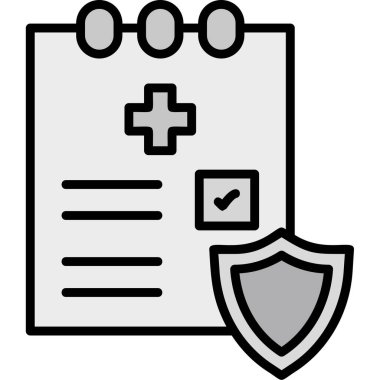 kontrol listesi simgesi, vektör illüstrasyonu