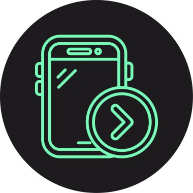 Vektör saati Ico, vektör illüstrasyonu