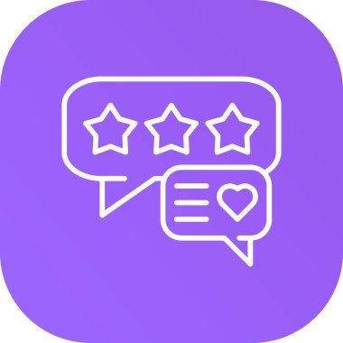 Geri besleme simgesi vektör illüstrasyonu