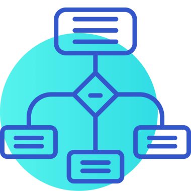 şebeke. Web simgesi basit illüstrasyon