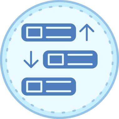 veri depolama simgesi vektör illüstrasyonu