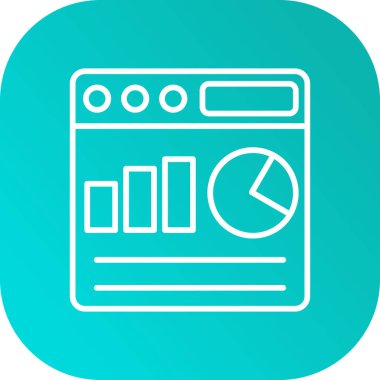 seo modern simgesinin vektör illüstrasyonu