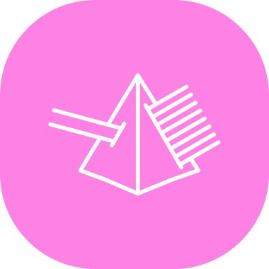 Kağıt düzlemin vektör illüstrasyonu