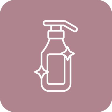 Temizlik için vektör simgesi çizimi