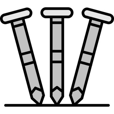 golf bayrağı vektör illüstrasyonu