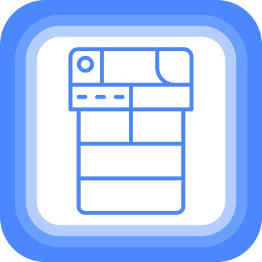 Kitap simgesi, basit illüstrasyon tasarımı