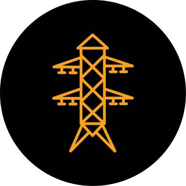 Modern b 'nin vektör çizimi enerji simgesinden yoksun