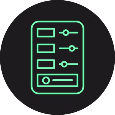 seo modern simgesinin vektör illüstrasyonu