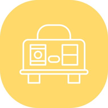 Modern b 'nin vektör illüstrasyonu eksik simgesi