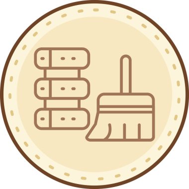 Bina. Web simgesi basit illüstrasyon