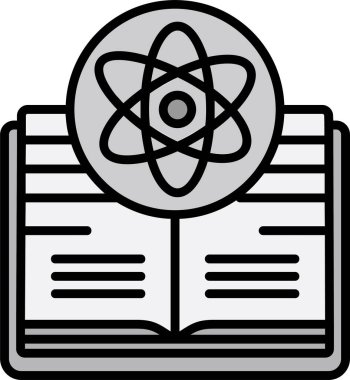 eðitim öðrenme bilim simgesi ana hatlar biçiminde