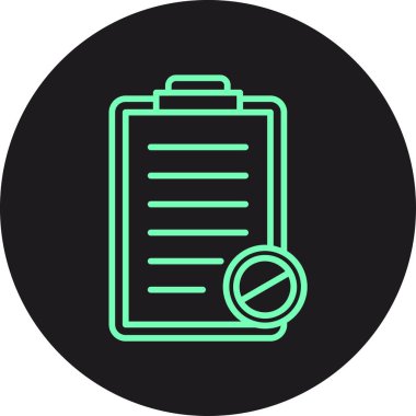 güzel pano satır vektör simgesi