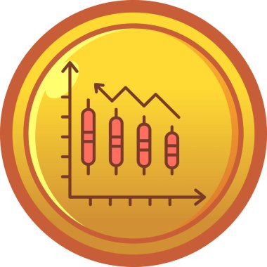grafik simgesi. Web için grafik vektör simgelerinin özet çizimi