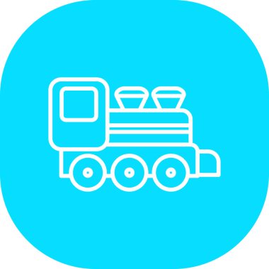 Projeniz için vektör tren simgesi