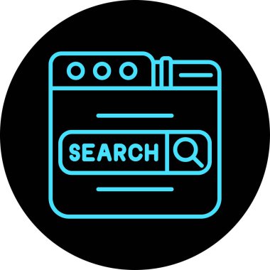 arama web vektör resimlemesi