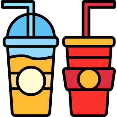 İç bakalım. Web simgesi basit illüstrasyon