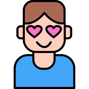 Adam kalp vektör çizim ile