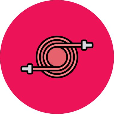 Modern bir simgenin vektör illüstrasyonu