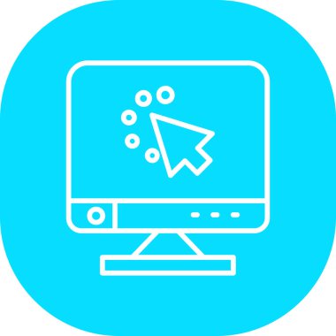 imleç simgesi vektör illüstrasyonu