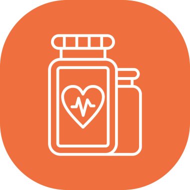 Tıp simgesi vektör illüstrasyonu