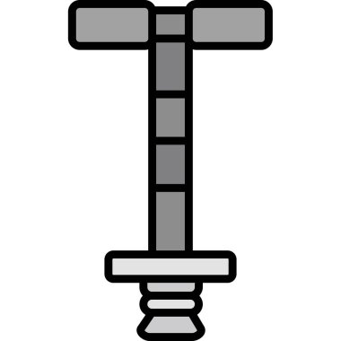 Çekiç ikonu vektör illüstrasyonu