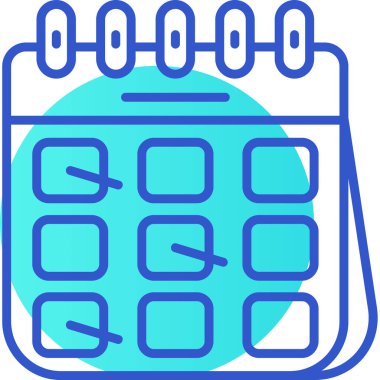 Hesap makinesi. Web simgesi basit illüstrasyon