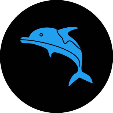 yunus simgesi modada izole edilmiş arkaplan