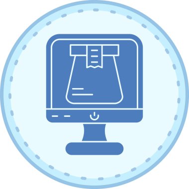 Modern b 'nin vektör illüstrasyonu eksik simgesi