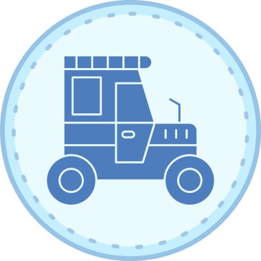 Kamyon. Web simgesi basit illüstrasyon