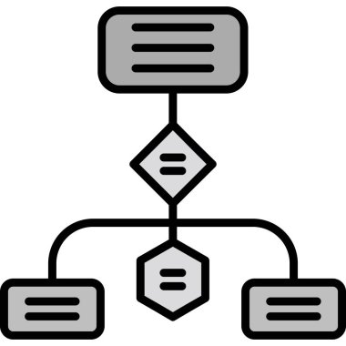 Veritabanı Sunucusu. Basit illüstrasyon