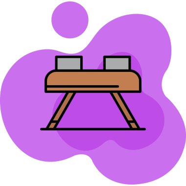 bank ikonu vektör illüstrasyonu