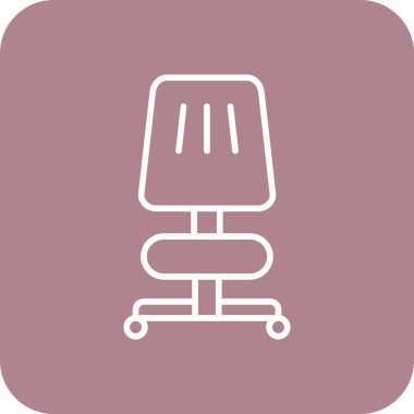 sandalye simgesi çizimi