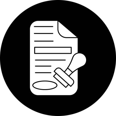 pul simgesi, vektör illüstrasyonu basit tasarım