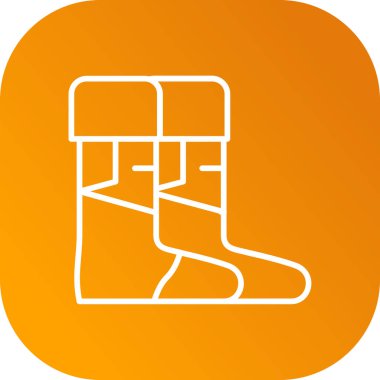 Çizme ikonu vektör illüstrasyonu