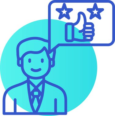 derecelendirme modern basit vektör çizimi