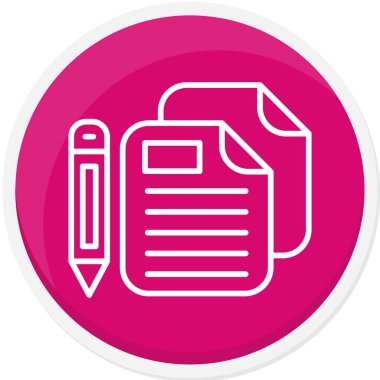 düzenle. Web simgesi basit illüstrasyon