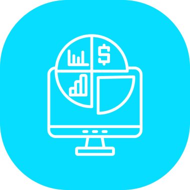 seo modern simgesinin vektör illüstrasyonu