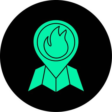 Simge vektör resimlemesini ateşle