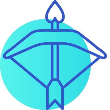 özet biçiminde yanan mum alev simgesi