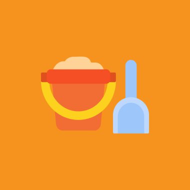 yemek ikonu, vektör illüstrasyonunun düz tasarım biçimi